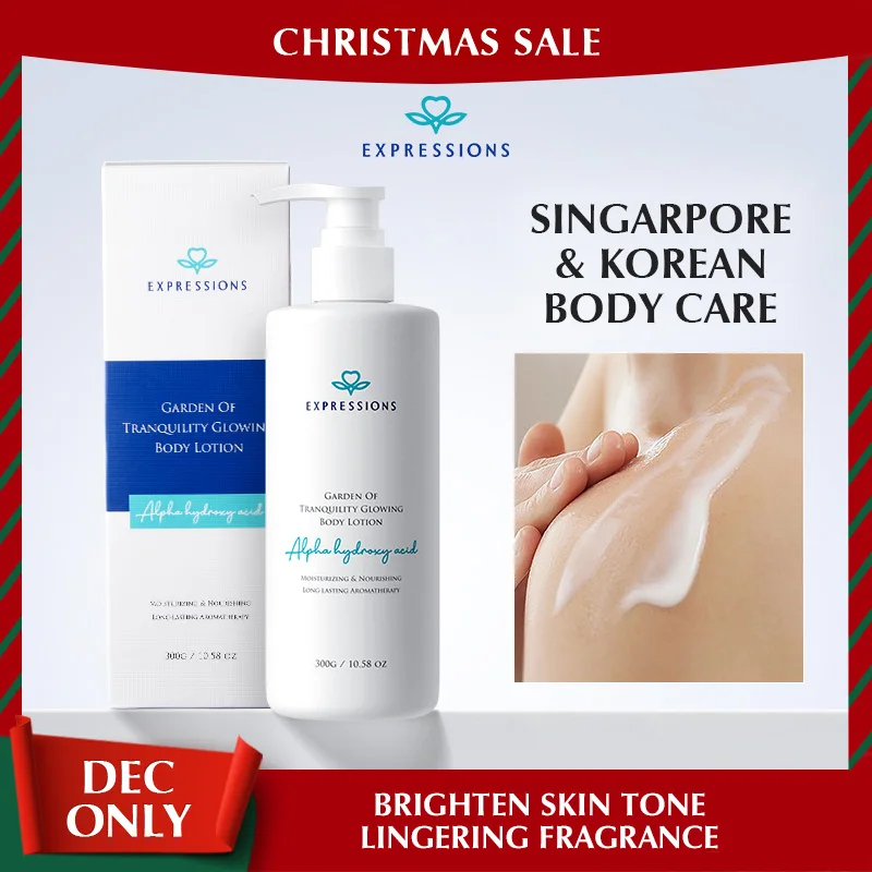 

Moisturizing Body Lotion - Nourishing & Hydrating with Avocado Oil & Niacinamide, Non-Greasy, Long-Lasting Fragrance