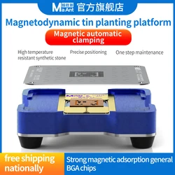 MaAnt BGA Reballing Stencil Platform For iPhone A8-A17 Motherboard MTK EMMC Qualcomm HUAWEI CPU Welding Repair Tools