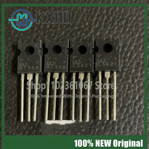 1 pièce/paire 2SA1358 A1358 2SC3421 C3421 100% importé avec Packagin d'origine