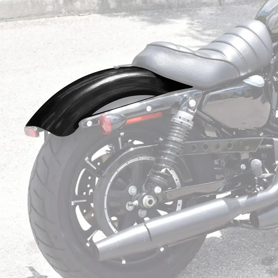 ハーレースポーツスターxl 883 1200-2010用リアフェンダー-8 xl1200x48