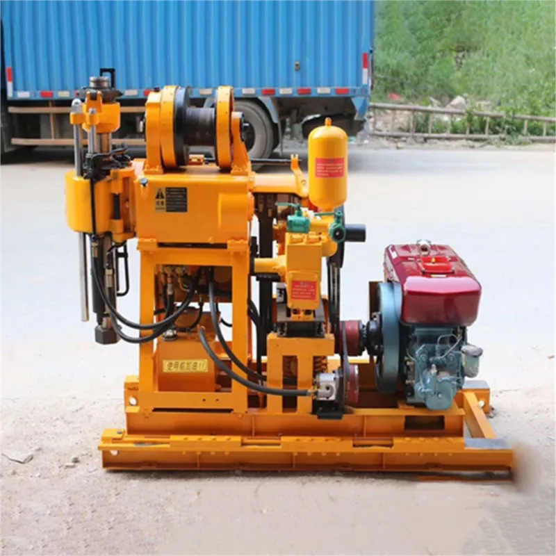 Drilling Machine Hydraulic Mini Bore Hole  200m Depth Water Well Drilling Rig