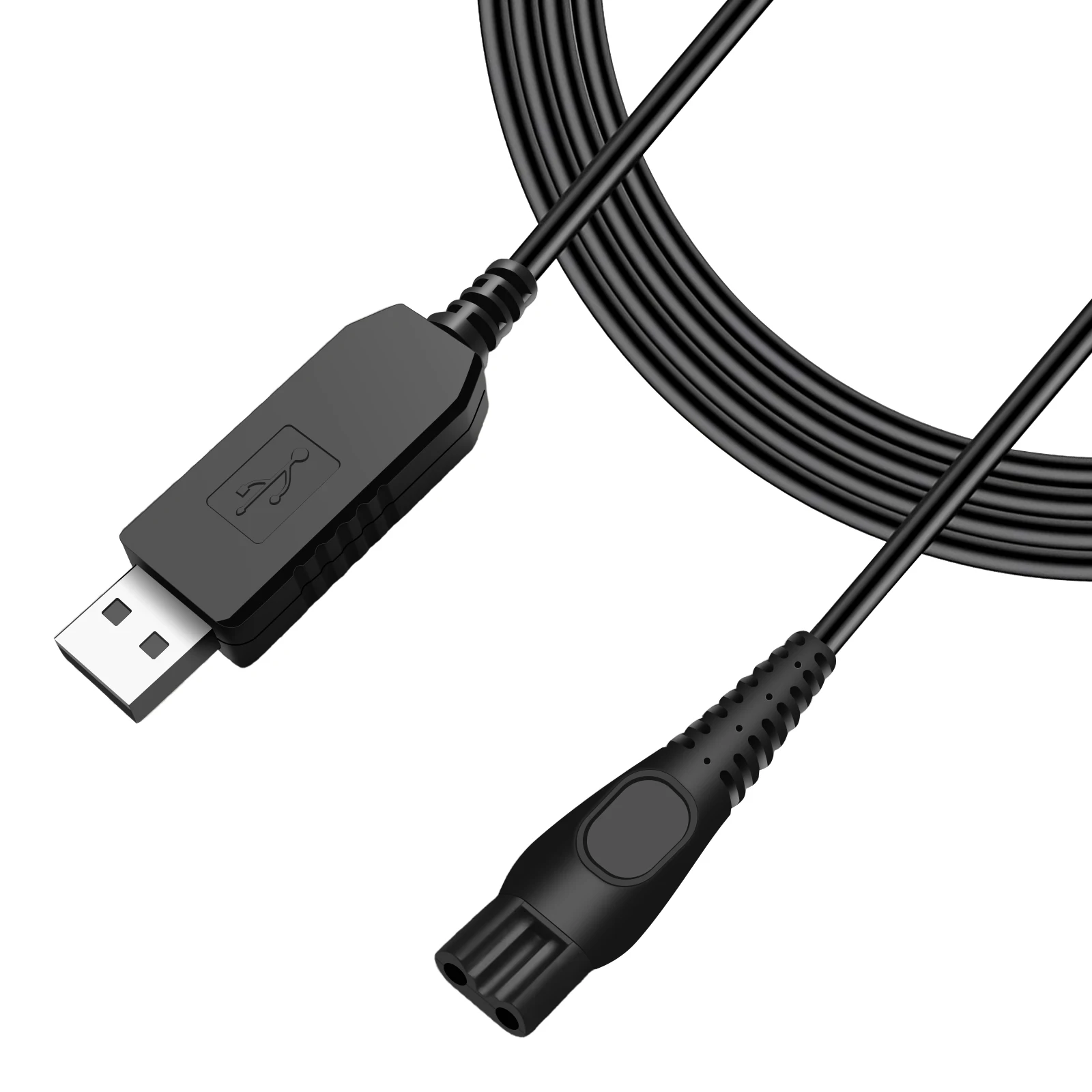 

Electric Shaver Power Charger Portable 15V 1m Shaver USB Charging Cable For Philips Series 3000 5000 6000 7000 9000 MG5950 7750