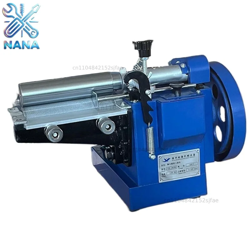 1PC 160mm Strong Gluing Machine Yellow Rubber Petrol Rubber Roller On Plastic Machine Use For Surface Coating With Glue 110/220V