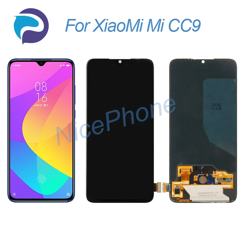 For XiaoMi Mi CC9 LCD Display Touch Screen Digitizer Assembly Replacement 6.39