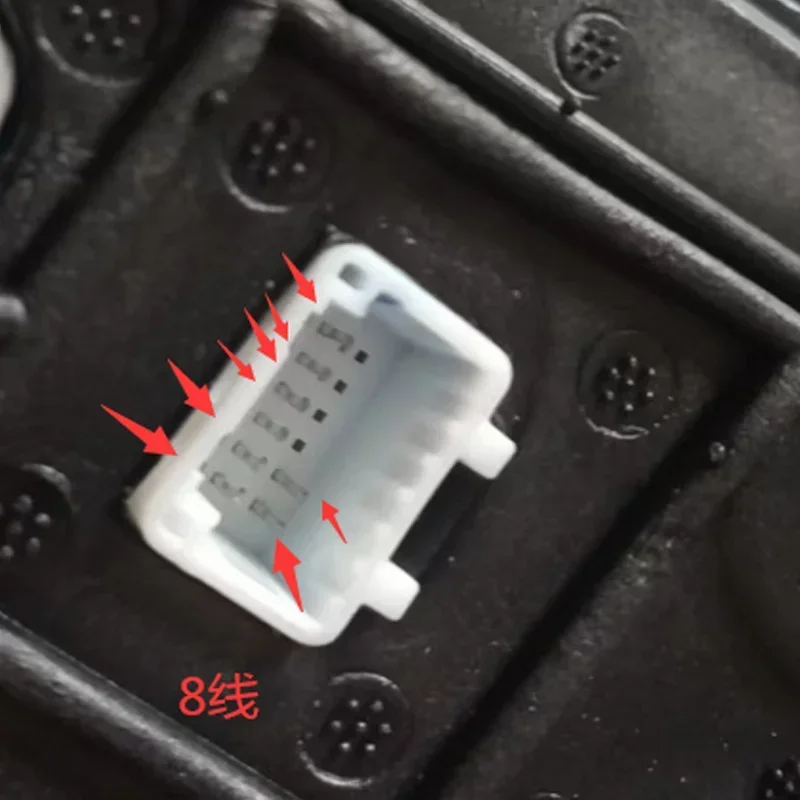 2025 مرآة الرؤية الخلفية الجديدة مع تنظيم كهربائي تسخين كهربائي قابلة للطي 8 أسلاك لـ SWM G05