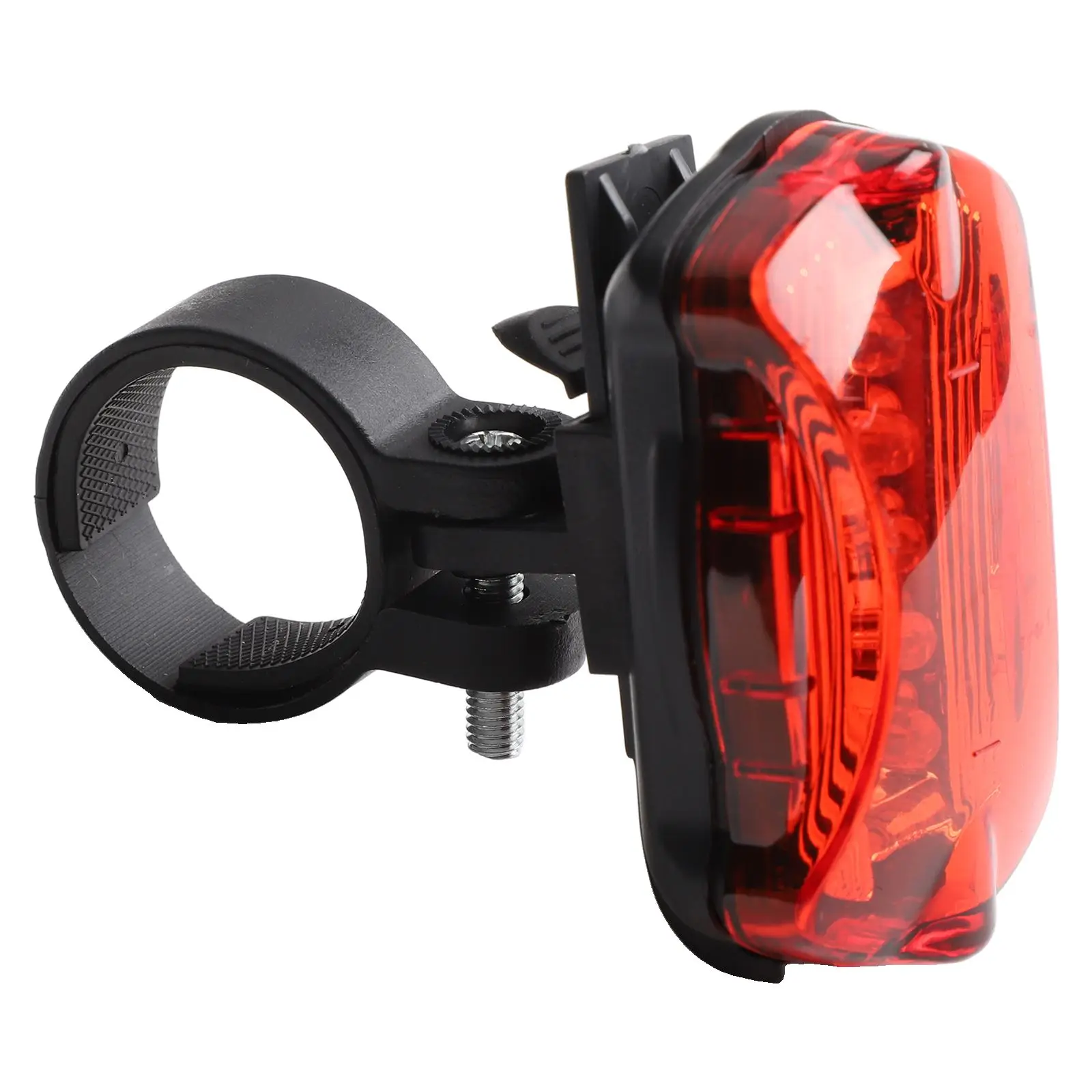 For Cycling Safety 5 LED Rear Light Cycling Rear Light Night Safety Energy-saving Quick Release Bracket Reliable