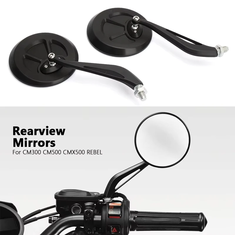 

Rearview Mirror For Honda CM300 CM500 CM 300 500 CMX500 CMX 500 Rebel Motorcycle Accessories Side Rear View Mirror Kit