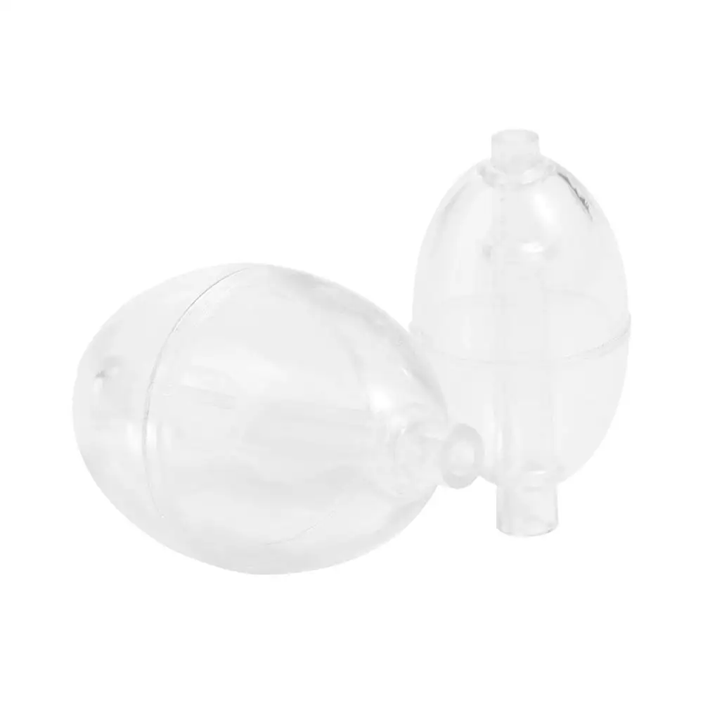 

Transparent Fishing Plastic Clear Surface Float Plastic Oval Transparent Oval Bubble Float Highly Sensitive Floodability