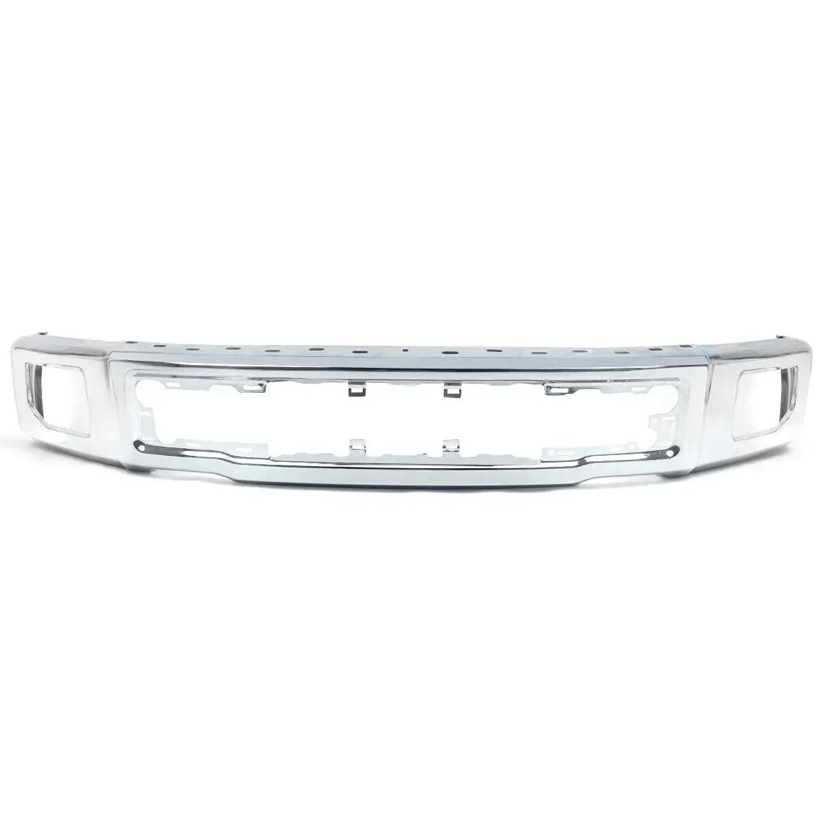 NEW Chrome Steel Bumper Face Bar For 2015 2016 2017 Ford F150 Truck With Fog 2015-2017 CAR Accessories