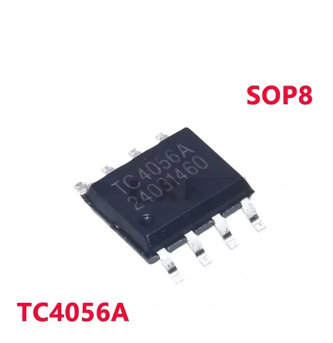 20-100/PCS New  TC4056A TC4056A/F ESOP-8 A 1000mA linear single-cell lithium battery charging management chip In Stock