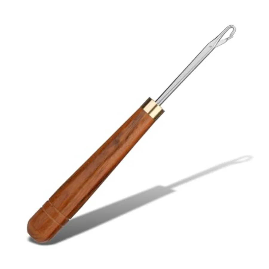 

Latch Hook Tool, Wooden Latch Hooks, Latch Hook Crochet Needle for Micro Braids, Hair Extension and Carpet Craft