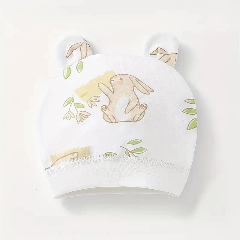 Autumn Winter Baby Hat Comfortable Hats Cute Ear Shape Cotton Cap Newborn 0 -3Month