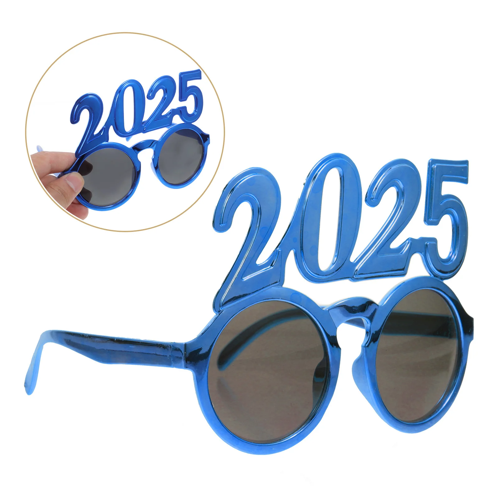 

2025 Number Glasses Funny New Year Party Eyeglasses Photo Booth Props Happy New Year Festival Supplies Funny Sunglasses