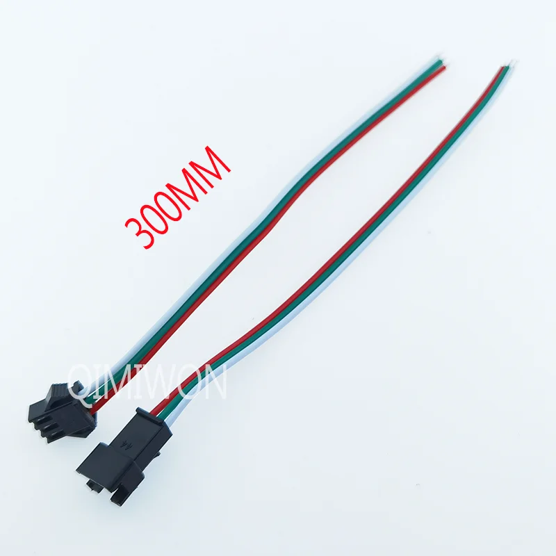 10Pair JST SM2.54 2.54mm Pitch 2P 3P 4P-12P Male to Female Plug Terminal Wire Connector Terminal for LED Downlight Ceiling Lamp