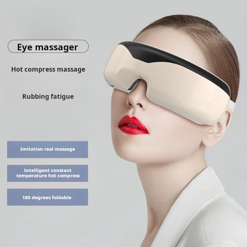 Intelligent Constant Temperature Eye Massager for Relaxation Relief Fatigue Bluetooth Music Wireless & Portable Ideal Gift