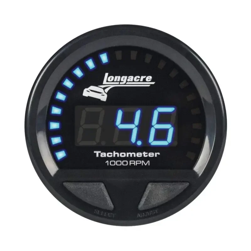 Longacre 52-46863 Digital Elite Waterproof Tach., 2-5/8 Inch