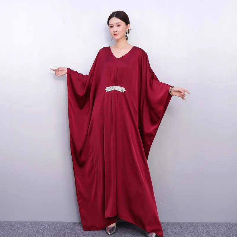 

Зима 2025 г., элегантное свободное поясное украшение, длинные платья с v-образным вырезом, женское повседневное платье с длинным рукавом, оптовая продажа J2131