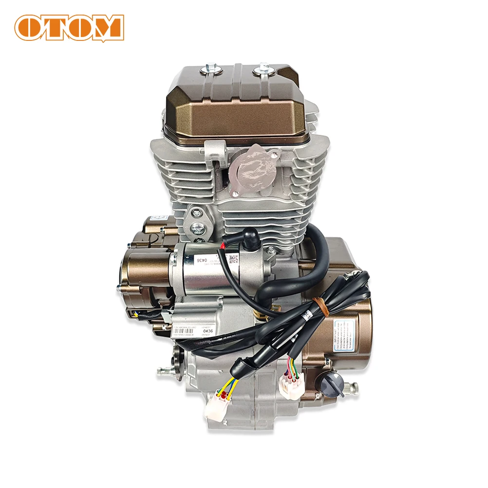 OTOM Motorcycle Engine Assembly For LONCIN YB250R 166FMM 4-stroke Air-cooling Engine Off-road Pit Dirt Bikes KEWS Motorbike Part