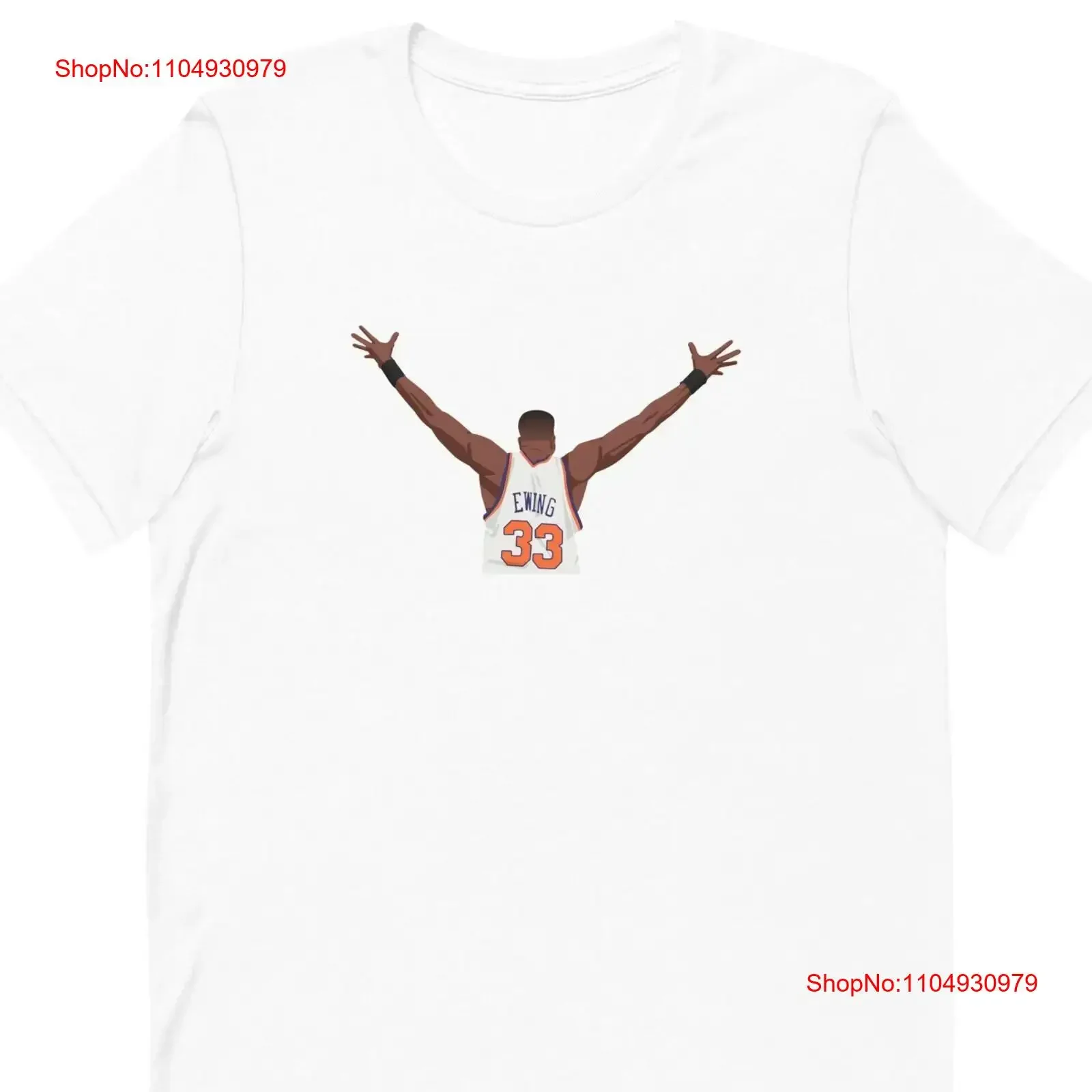 تي شيرت Patrick Ewing Walk Off تي شيرت عتيق مغسول للارتداء اليومي للجنسين متعدد الاستخدامات كاجوال ممتد قليلاً