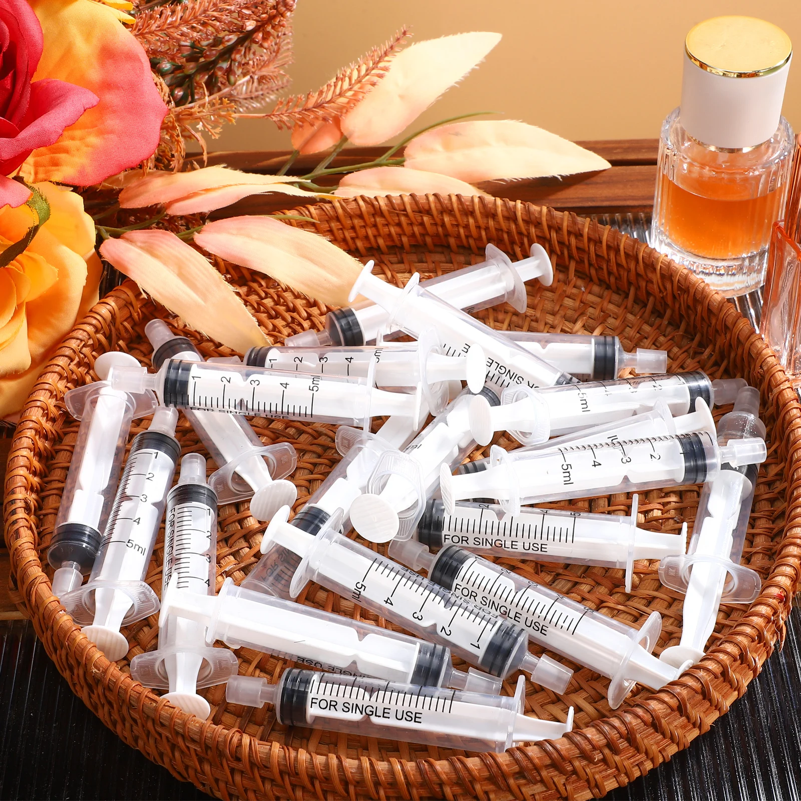 

20Pcs Perfume Refill Pump Tools Perfume Dispenser Pump With Adapter Tools For Perfume Transfer To Empty Bottles 5ml