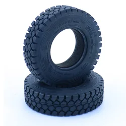 2pcs Simulation Rubber Tire 23/28mm Width Tyre for 1/14 Tamiya RC Dump Truck SCANIA 770S R620 VOLVO BENZ Arocs MAN TGX LESU Car