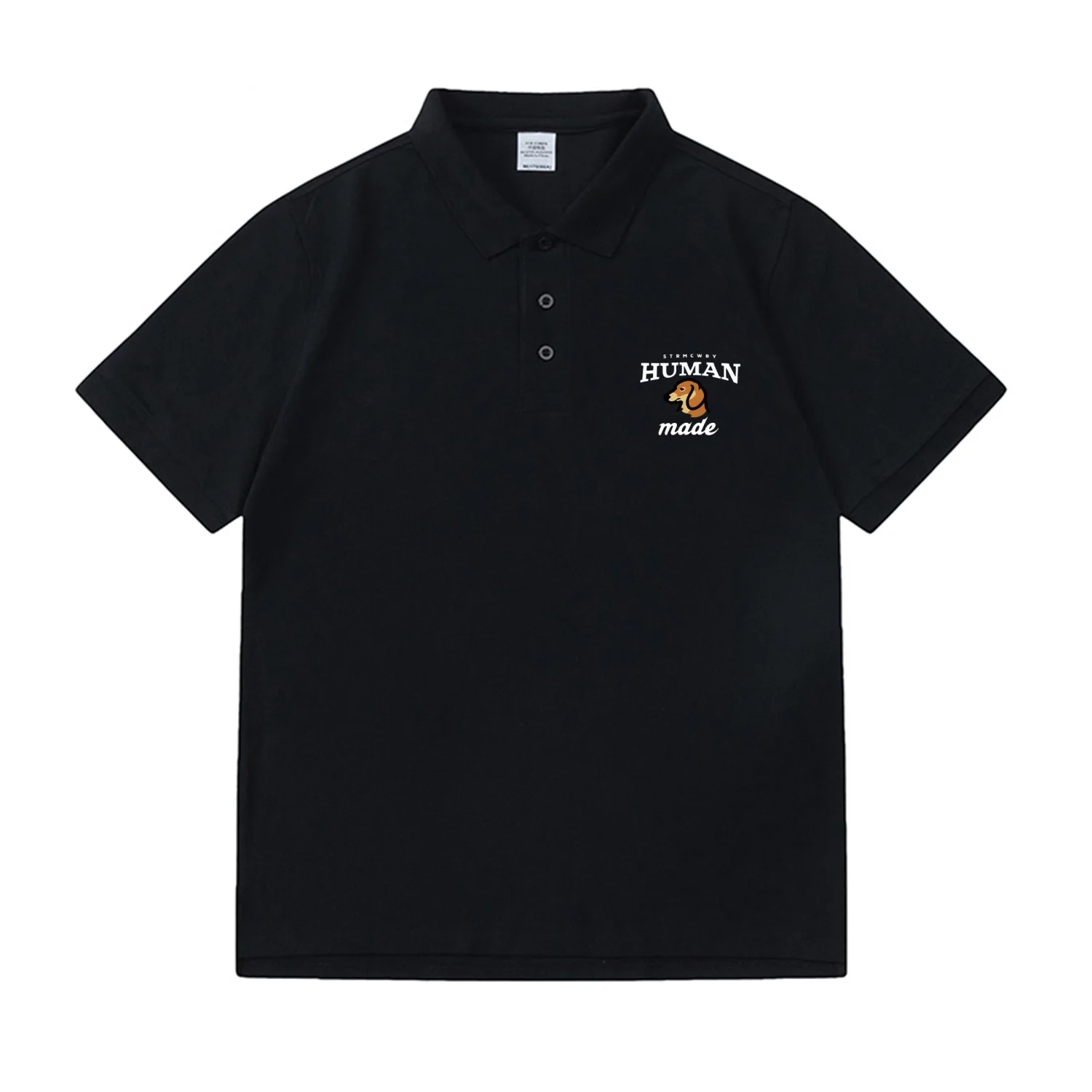 

2025 New Men's and Women's Luxury POLO Shirt Lapel Solid Color Top Comfortable High Quality Short-sleeved Casual Business Top