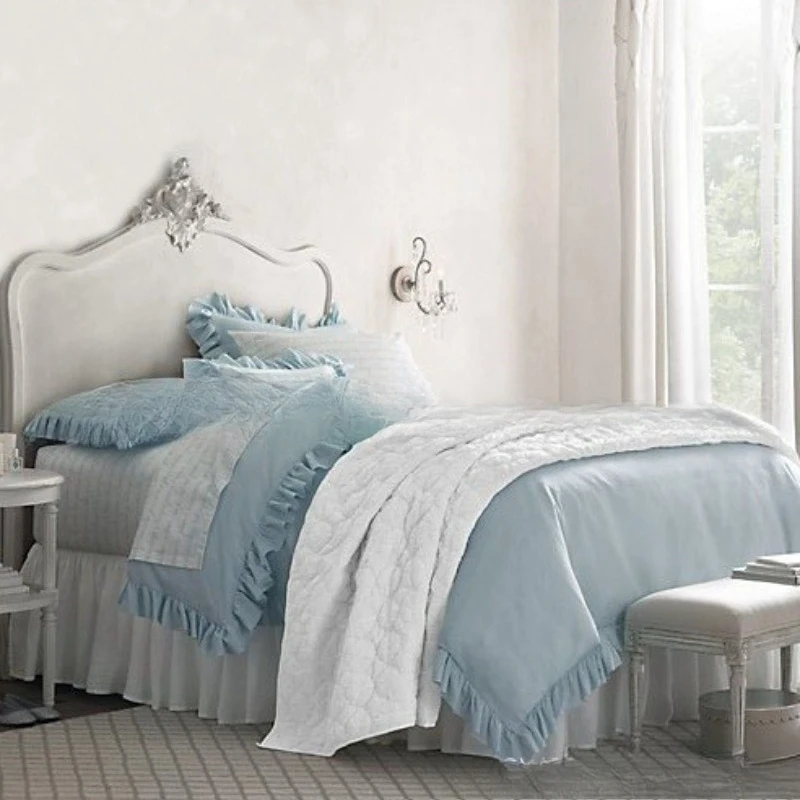 

Дубовая двуспальная кровать, мебель из массива дерева с резьбой, цветочный узор, 1,5 * 1,8 метра, большая кровать, односпальная