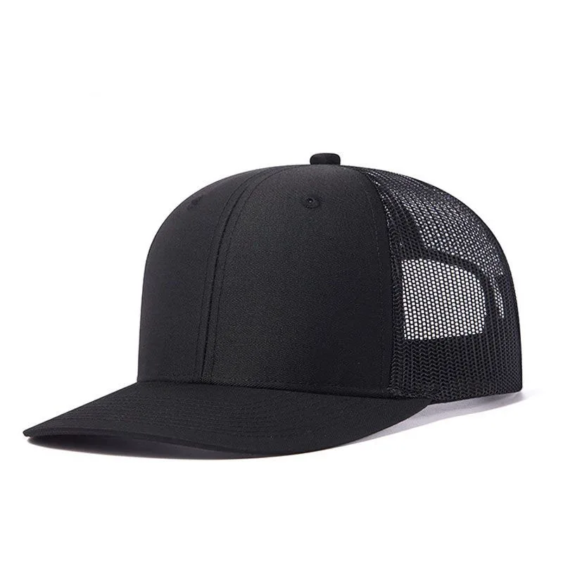 New Summer Trucker Hat Unisex Breathable Adjustable Baseball Cap Men's Outdoor Sunhat Fashion Cheer Caps Vintage Dad Hats