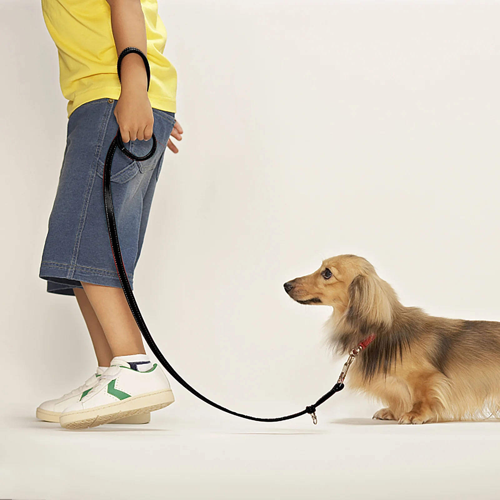 

Dog Leash Adjustable Small Medium Dog Rope Metal Linker 360 Rotation Pulling Traction Rope Outdoor Walking Walking Jogging