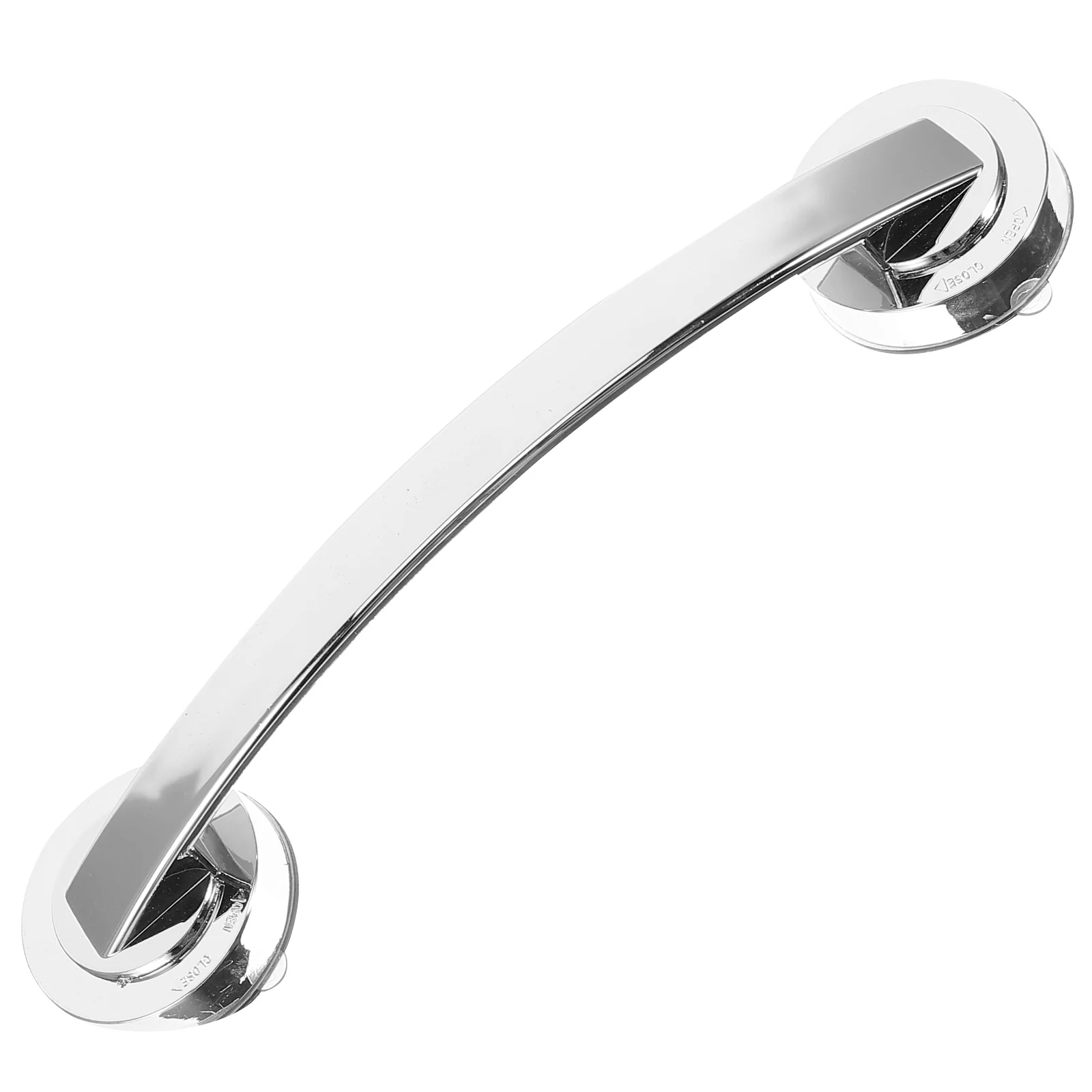 Wall Mounted Bathroom Bathtub Handrail Safety Grab Bar for Old People Bathroom Handle Armrest (Large, Silver)