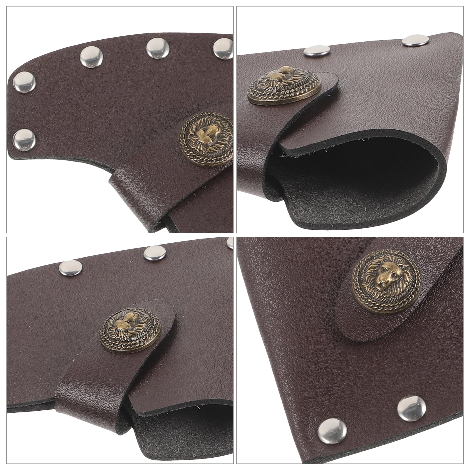 

2pcs Hatchet Sheath Cover Axe Protective Case Portable For Outdoor Camping Hunting Hiking Bbq Durable Long Time