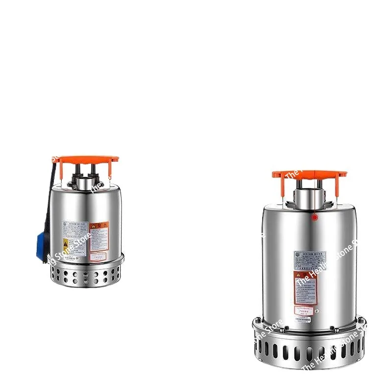 Stainless Steel 304 Submersible Pump 220V Automatic Drainage Sewage Water Pump for Basement Sump QCK Type