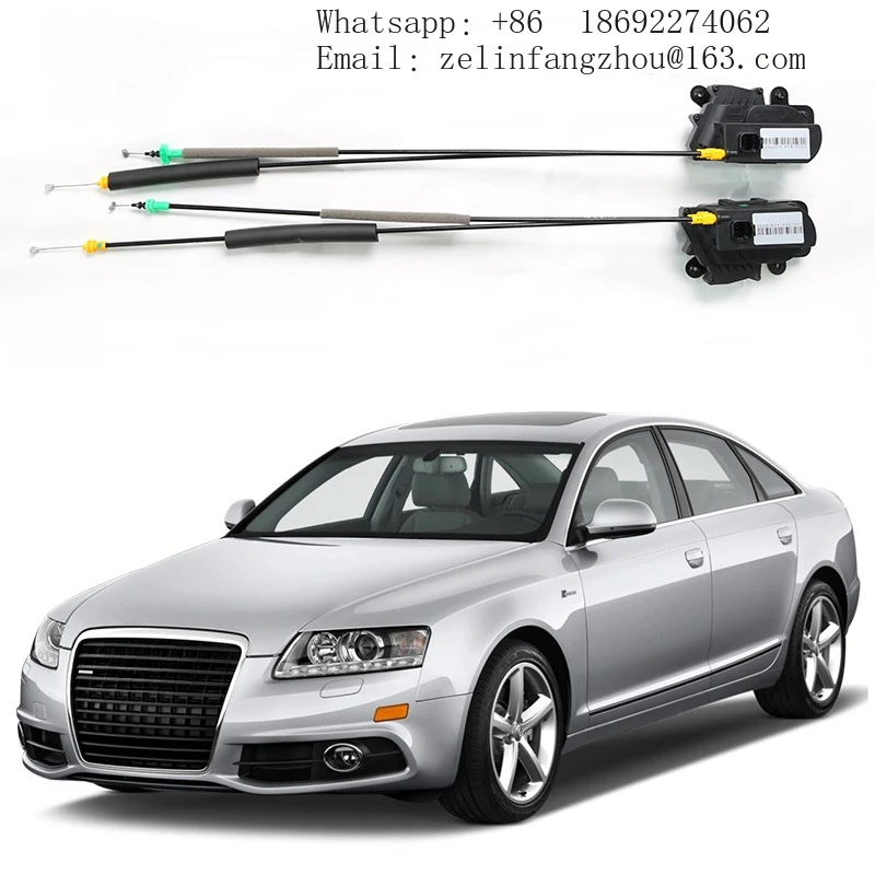 For Audi A6 Electric Suction Door Automobile Refitted Automatic Locks Car Accessories Intelligence Suction Door
