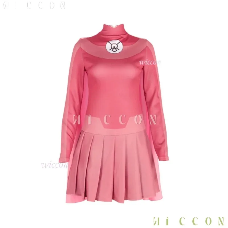 Invencible Cosplay Atom Invencible Samantha disfraz Eve vestido rosa superhéroe Halloween Anime TV fiesta mujeres juego de rol trajes;3,