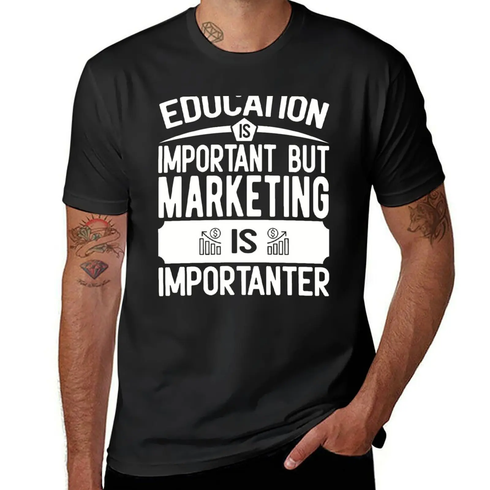 Funny Marketing Major T-Shirt new edition oversizeds heavyweights plus sizes heavy weight t shirts for men