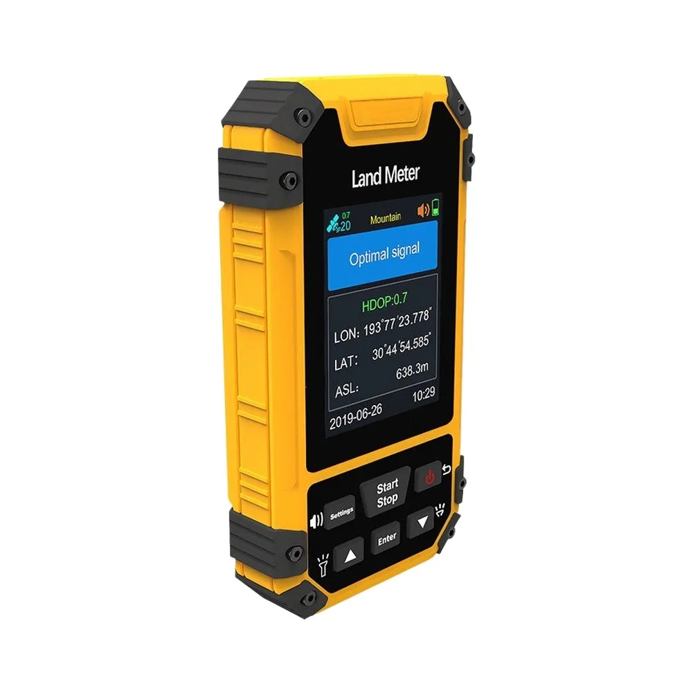 Automatic Rangefinder for gps Land Surveyor HD Color Screen High-sensitivity Chip Accurate Positioning Data Export Function