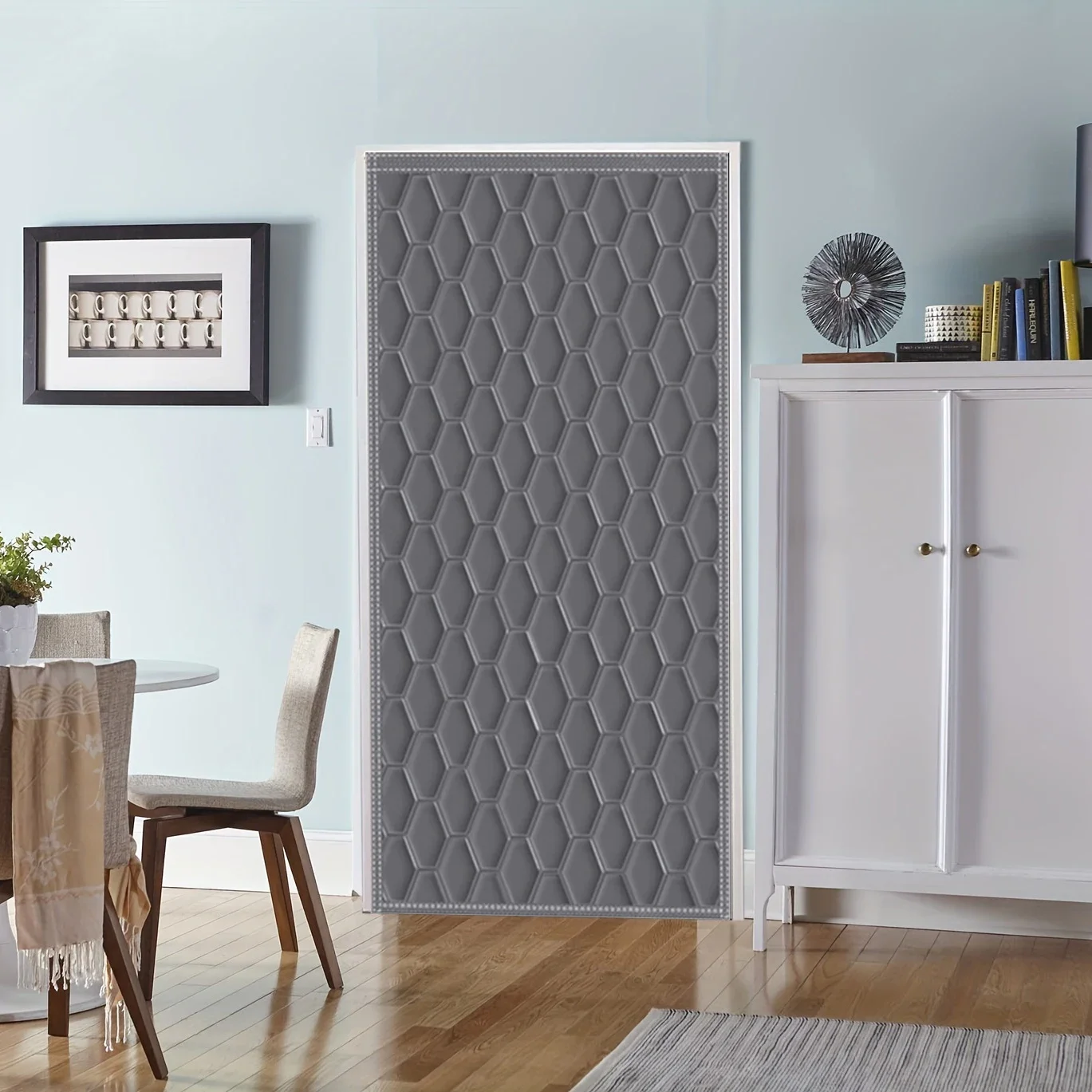 Home Winter Door Curtains Provide Warmth, Insulation, Cold Resistance, and Easy Cleaning for Home Decoration
