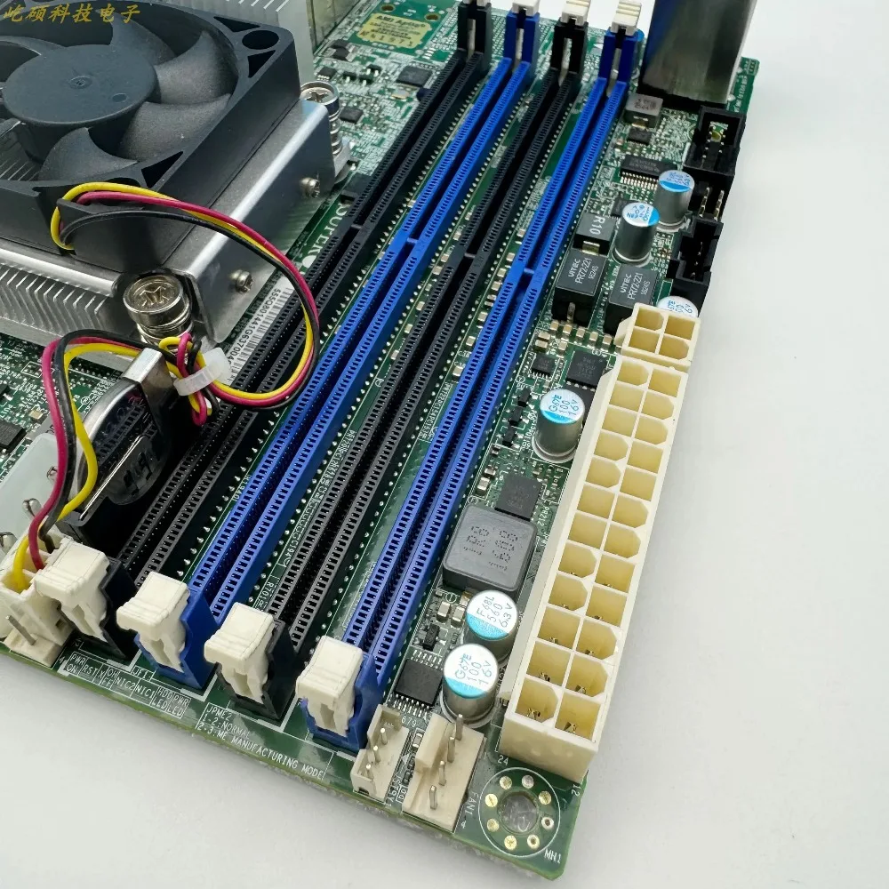 AvaCoreX10SDV-4C-TLN2F Motherboard Intel D1521 Dual 10G Gigabit Port ITX Server Mainboard For Synology NAS