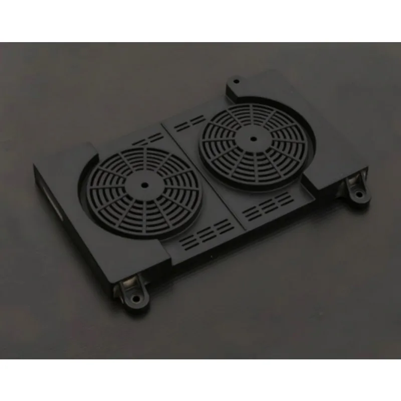 For Losi Super Baja Rey 2.0 1/6 RC Desert Short Course Simulated Radiator Rear Fan 6061 Aluminum Base Scale Decorative Part