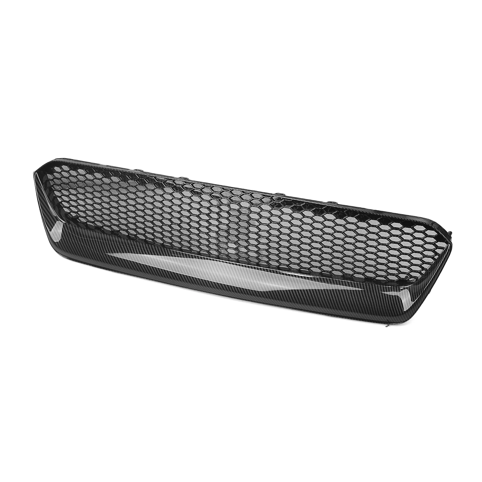 For Subaru WRX 2015-2017 ABS Plastic Front Grille Racing Grill Upper Bumper Hood Mesh Grid