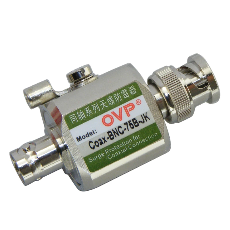 

BNC Head Antenna Feed Signal Lightning Protection Device 0-3G Full Frequency Surge Protector
