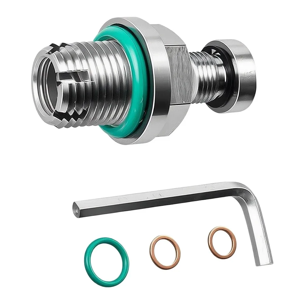 Self Tapping Oil Drain Repair Kit M16x1.5 Stainless Steel for Cars SUVs Light Trucks with Damaged Oil Pan Threads
