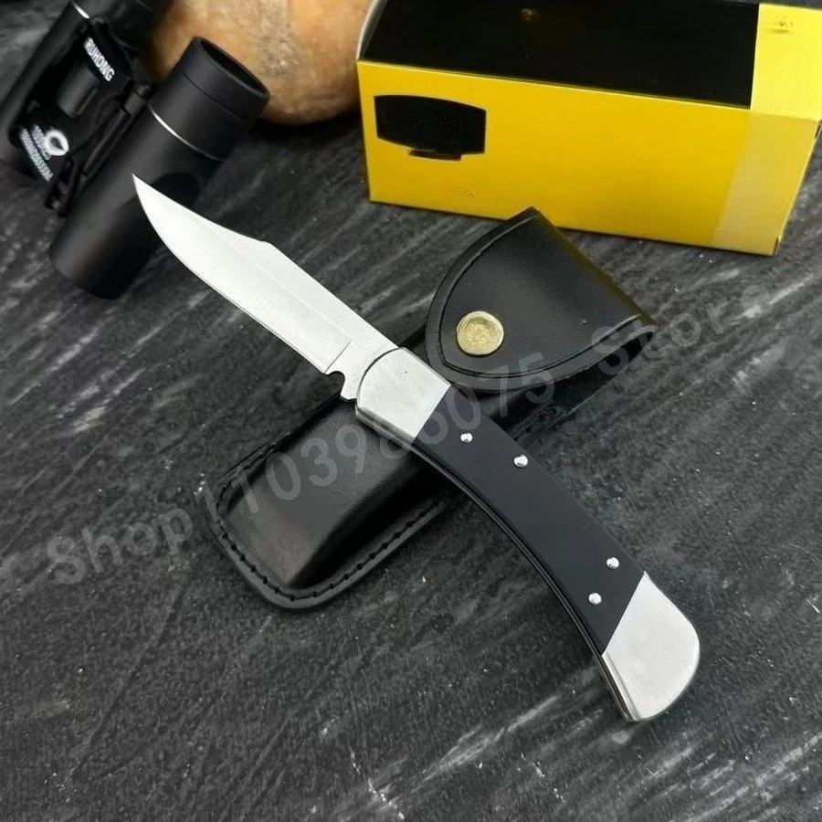 

110 Pro Compact Folding Knife Durable D2 Blade G10 Handle Outdoor Camping Hiking EDC Tool Practical Cutting Knife Men's Gifts