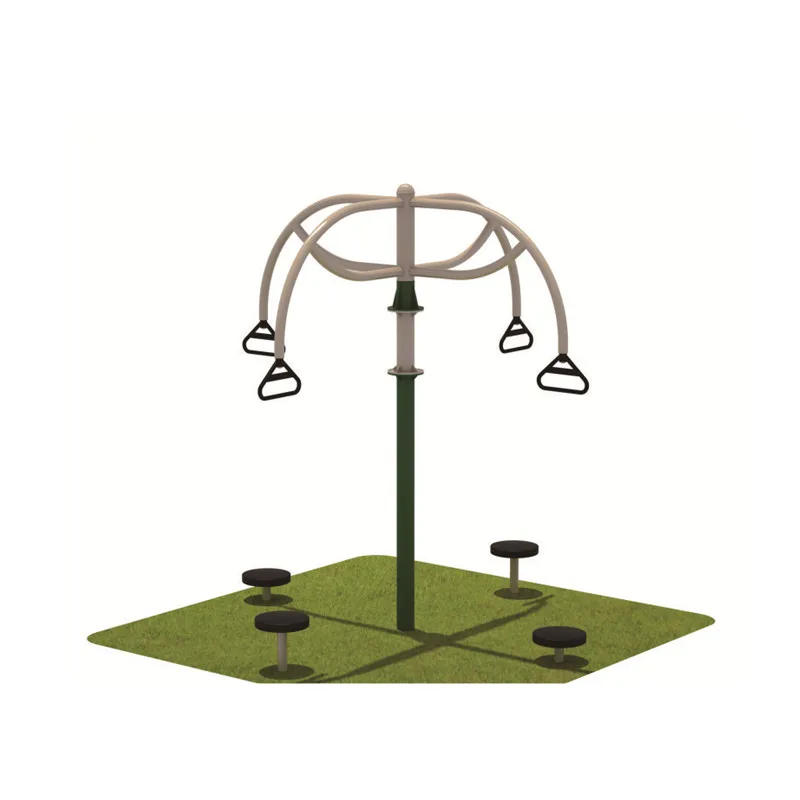 Galvanized Pipe Rotator Outdoor Gym Equipment Community Park Monkey Pull-Up Bar Newly