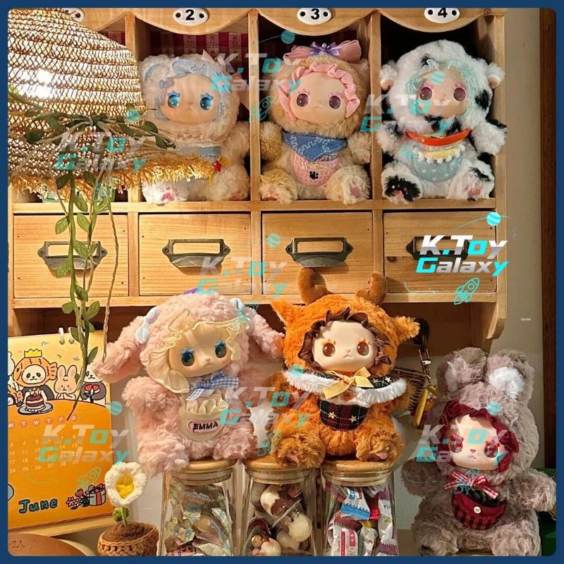 

LOVELY EMMA Pocket ZOO Series Виниловые плюшевые куклы Слепая коробка EMMA Pocket Animal Cute Mystery Box Collection Подвеска Аниме Кукла Подарок