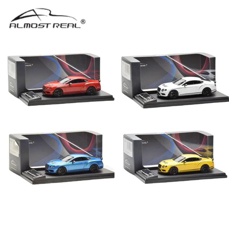 1:43Bentley Continental GT3-R alloy car models are Almost Real,collection pieces,boys' toys children's holiday birthday gifts