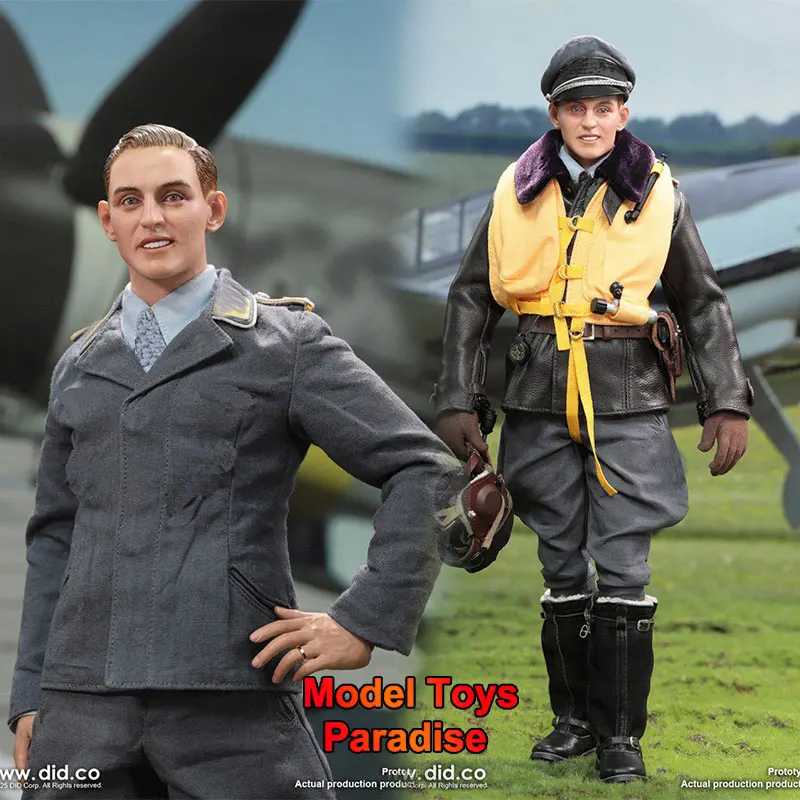 

DID D80190 1/6 Коллекционные игрушки Вторая мировая война Ace Flight Pilot Мужчины Солдат 12 дюймов Фигурка Модель Подарки