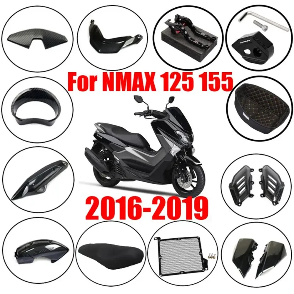 Motorcycle Decorative Cover Shell Panel Exhaust Cover Guard Protector For Yamaha NMAX 155 125 N-MAX Nmax155 Nmax125 Accessories