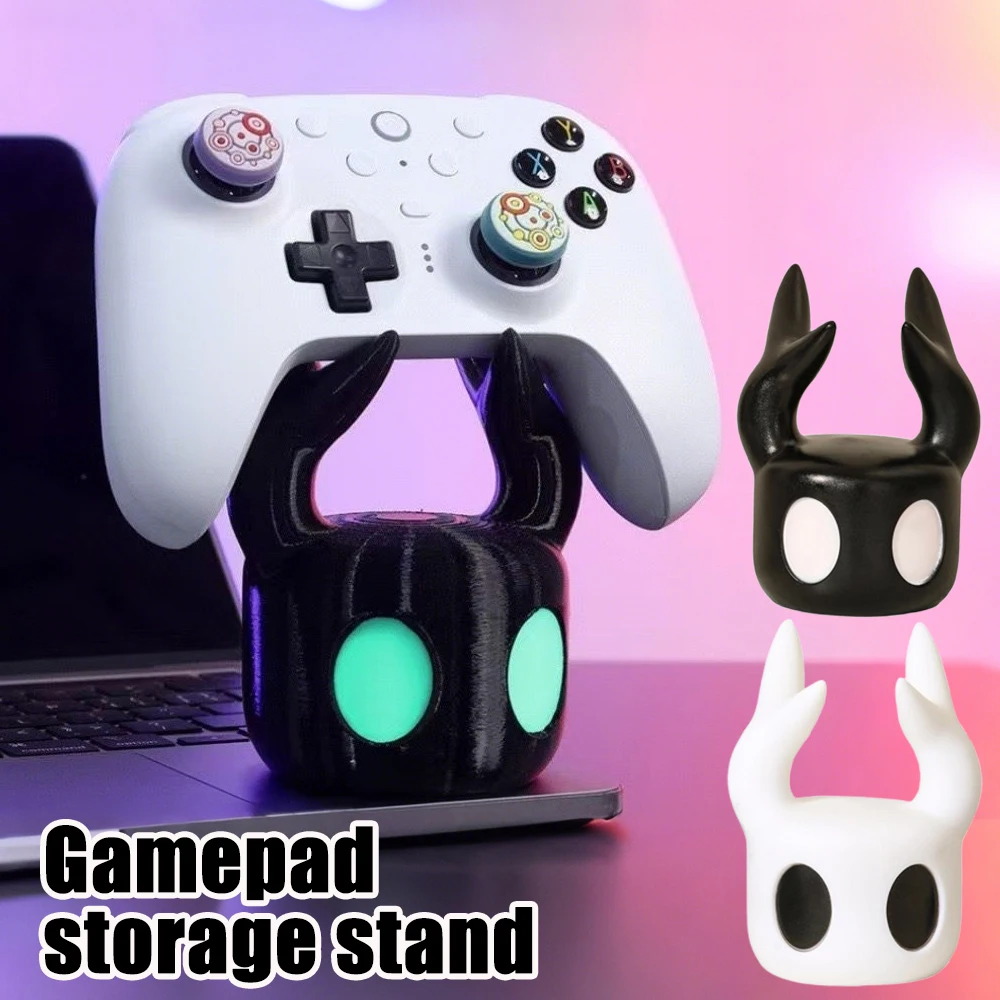 

Подставка для игровой гарнитуры в стиле Hollow Knight, 3D-держатель для наушников с нескользящим основанием, органайзер для всех наушников, настольный органайзер