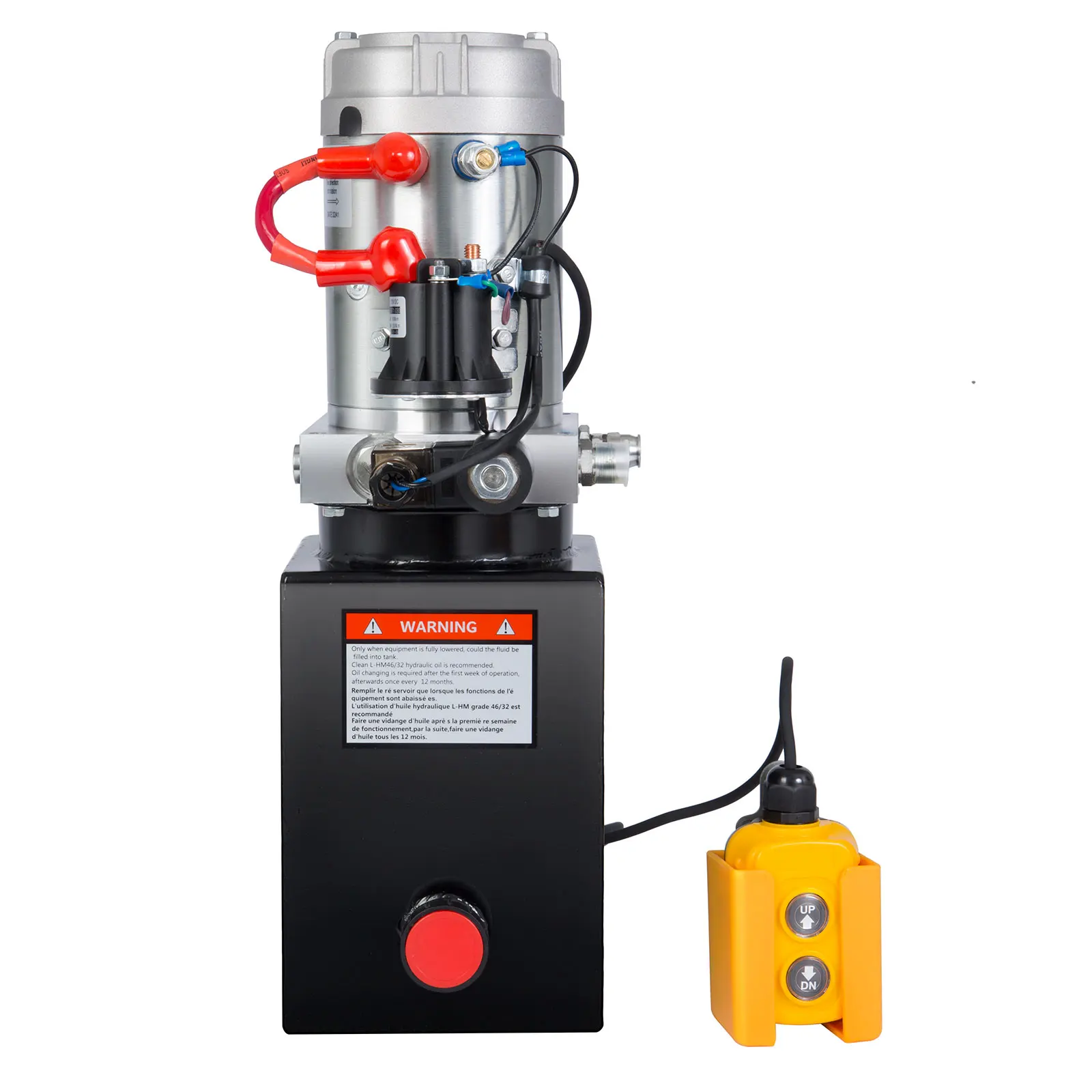 High Quality 4 Quart Cast Iron Hydraulic Power Unit Factory DC12V 4 Quart Cast Iron Hydraulic Power Unit